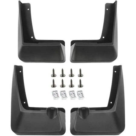 A-Premium Mud Flaps Splash Guards Compatible with Lexus UX200 UX250h 2019-2020 Front and Rear Set of 4