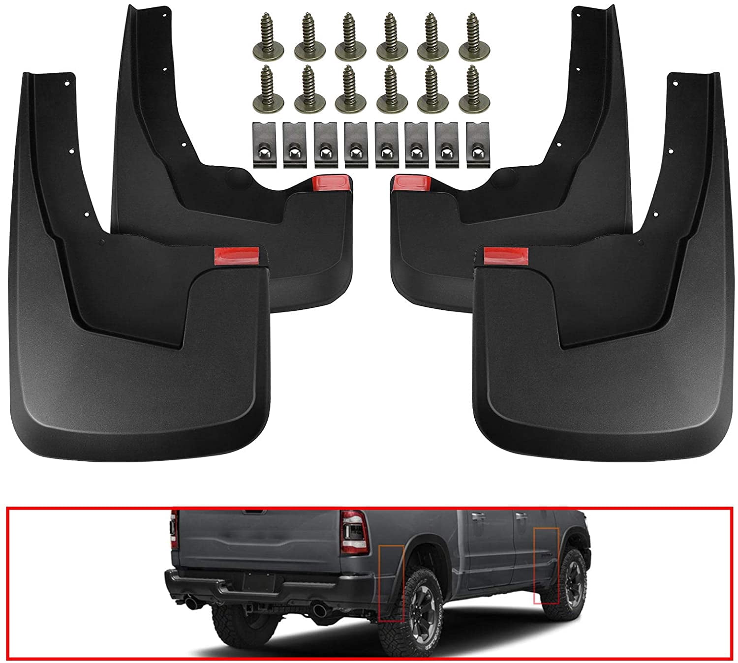 Dodge Ram 1500 Mud Guard