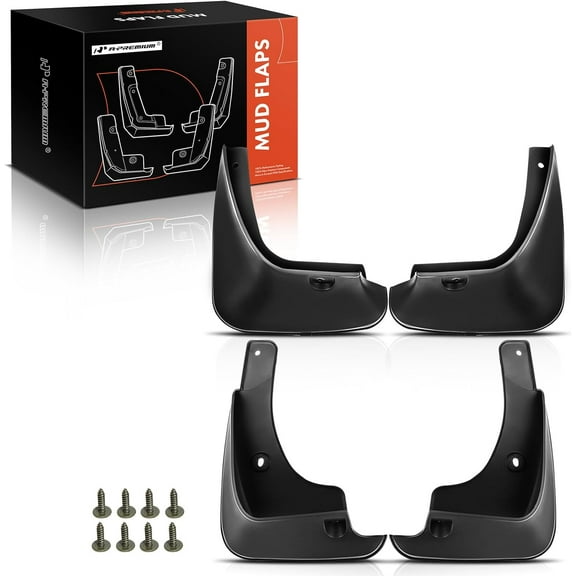 A-Premium Mud Flaps Splash Guards Compatible with Toyota Camry 2002-2006 Front and Rear 4-PC