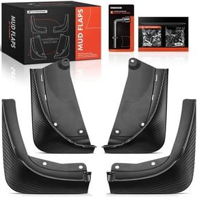 A-Premium Mud Flaps Splash Guards Mudflaps Compatible with Tesla Model Y 2020-2024 Mudguards Accessories Fender Front & Rear (Driver and Passenger Side) Black Set of 4 pcs
