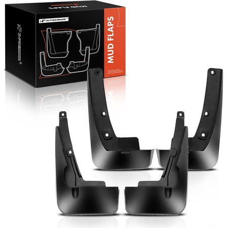 A-Premium Mud Flaps Splash Guards Mudguards Compatible with Toyota Highlander 2020-2021 Sport Utility Front and Rear 4-PC Set Without Side Kirts
