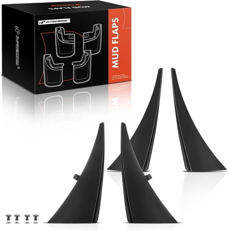 A-Premium Mud Flaps Splash Guards Mudguards Replacement for Chevrolet Corvette C7 Series 2014-2019 Coupe Convertible Front and Rear 4PCS