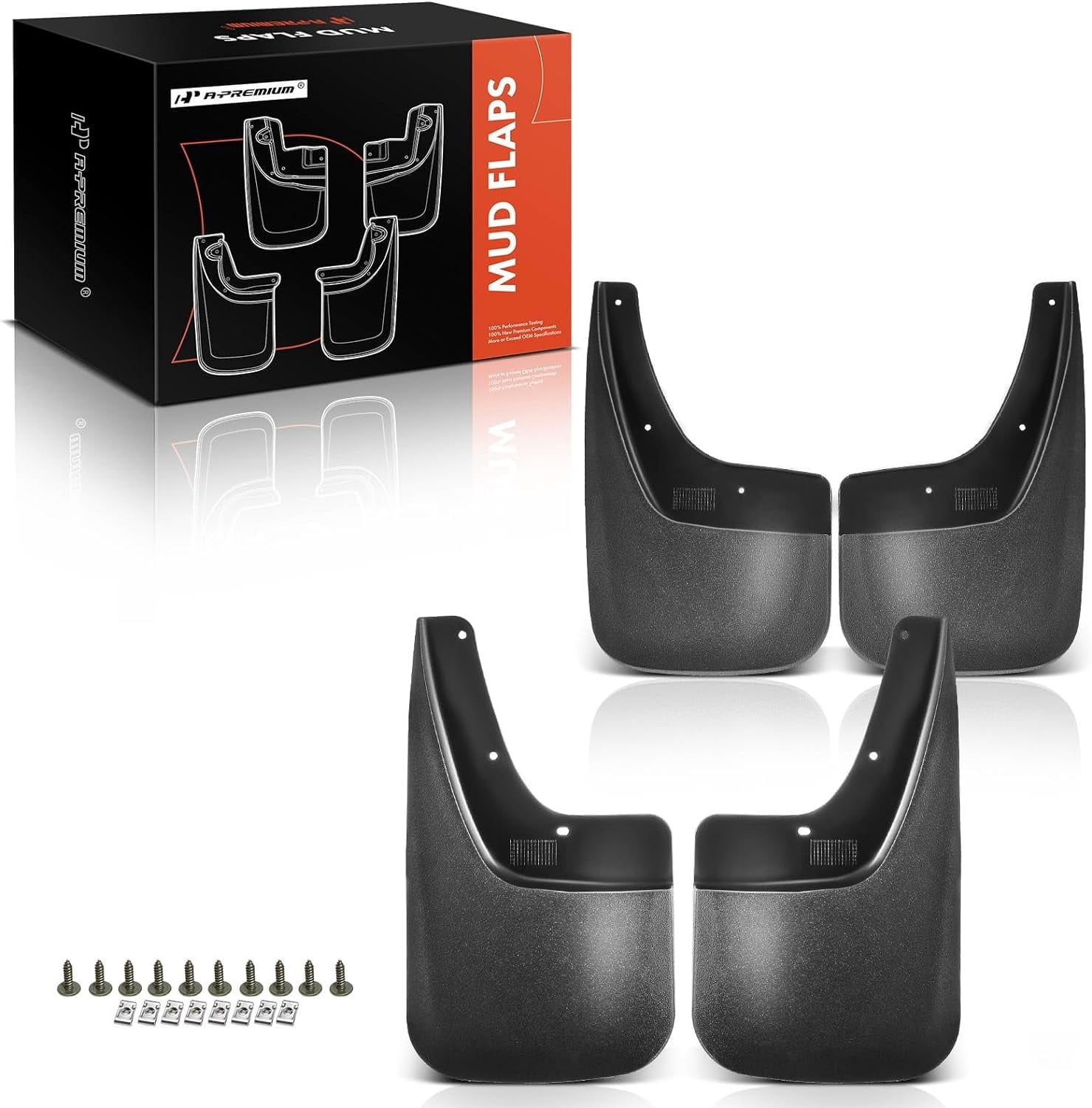 A-Premium Mud Flaps Splash Guards Replacement for GMC Sierra 1500 2500 HD 3500 HD 2014-2018 4-PC Set