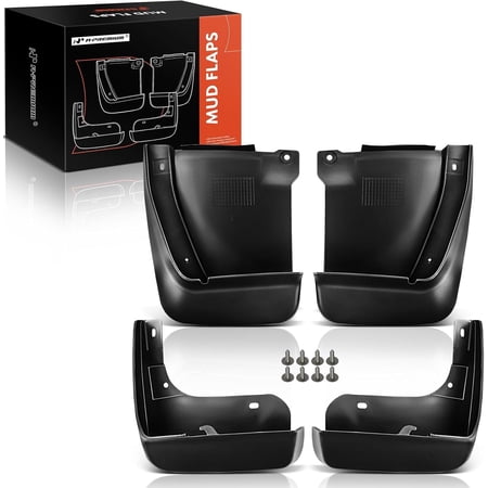 A-Premium Mud Flaps Splash Guards Replacement for Honda Accord 2003-2007 Front and Rear 4-PC Set