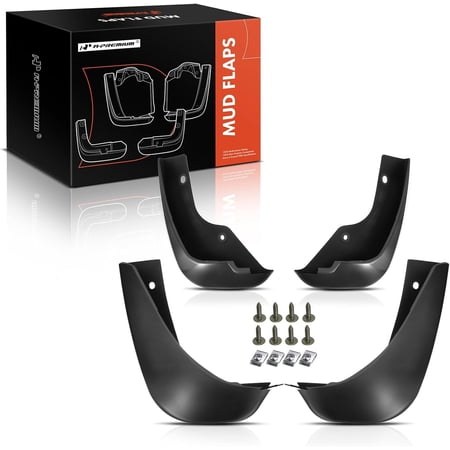 A-Premium Mud Flaps Splash Guards Replacement for Juke 2011-2014 4-PC Set