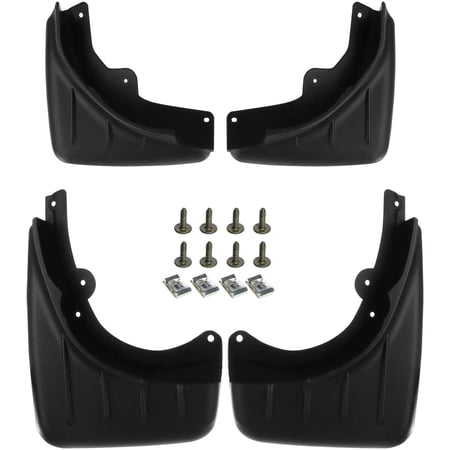 A-Premium Mud Flaps Splash Guards Replacement for Porsche Cayenne 2008-2010 Front and Rear 4-PC Set