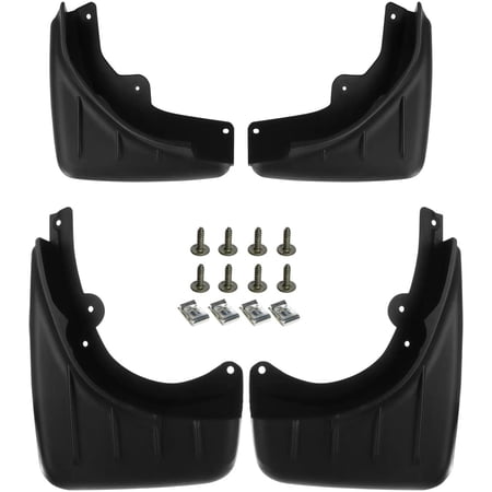 A-Premium Mud Flaps Splash Guards Replacement for Porsche Cayenne 2008-2010 Front and Rear 4-PC Set