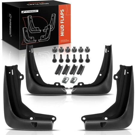 A-Premium Mud Flaps Splash Guards Replacement for Tesla Model S 2017 2018 2019 2020 Front and Rear 4-PC