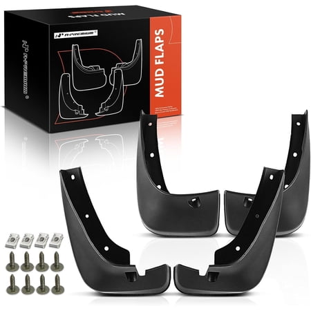 A-Premium Mud Flaps Splash Guards Replacement for Toyota Highlander 2001-2007 4-PC Set