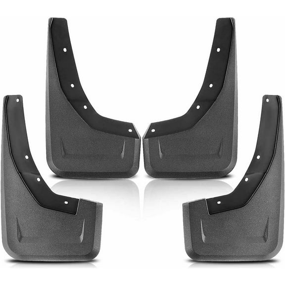 A-Premium Mud Flaps Splash Guards mudguards Mudflaps W/Hardware Accessory Kits Compatible with Ram1500 (TRX Only) 2021-2023, Black Color, Front & Rear(Driver and Passenger Side)
