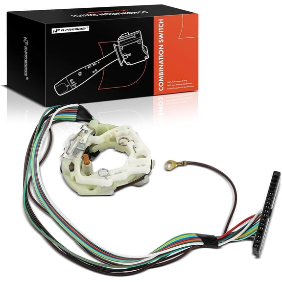 A-Premium Multifunction Switch Turn Signal Switch Compatible with Buick Electra, Lesabre, Park Avenue, Riviera & Cadillac Commercial Chassis, DeVille, Eldorado, Fleetwood, Seville & Oldsmobile 88, 98