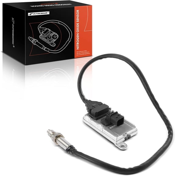 A-Premium Nitrogen Oxide NOx Sensor Compatible with Cummins 24V VAN Truck, Replace# 4326863, A2C89789800-01