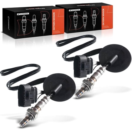 A-Premium O2 Oxygen Sensor Compatible with Audi A8 1997-1999 V8 3.7L AEW, A8 Quattro 1997-1999 V8 4.2L ABZ, 2-PC Set, Downstream Left and Right, Replace# 077906265E