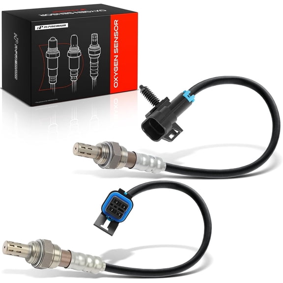 A-Premium Upstream and Downstream O2 Oxygen Sensor | Compatible with Buick Century, Lesabre, Park Avenue, Regal, Riviera & Chevrolet Impala, Lumina & Oldsmobile & Pontiac, 2-Pack