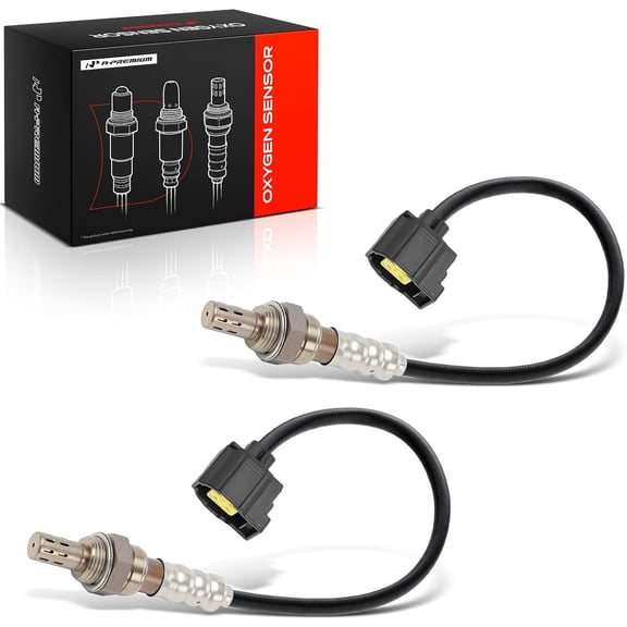 A-Premium O2 Oxygen Sensor Compatible with Chrysler, Dodge, Jeep, Mercedes-Benz, Ram, Volkswagen Models - 200, 300, Sebring, Durango, Dakota, Grand Cherokee, Liberty - 2-PC Set