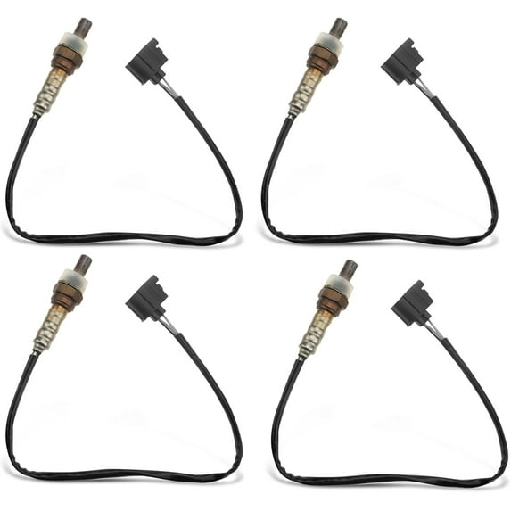 A-Premium O2 Oxygen Sensor Compatible with Dodge Ram 1500 2003, Ram 2500 2001-2002, Ram 3500 2001-2002, 5.9L 8.0L, Upstream & Downstream, 4-PC Set, Replace# 56030100AA, ST24943