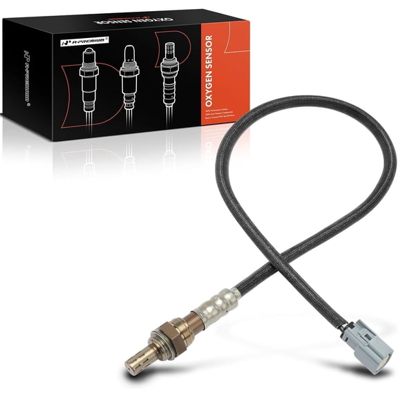 A-Premium O2 Oxygen Sensor Compatible with Ford F53, F59, F-250 Super Duty, F-350 Super Duty, Explorer, Fusion, Edge, Mustang, Taurus, E-350 Super Duty, Transit-150 & Lincoln Continental, Downstream