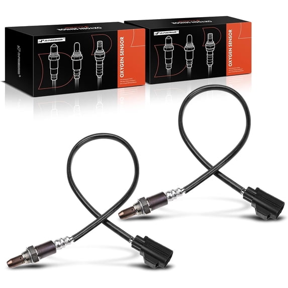 A-Premium O2 Oxygen Sensor Compatible with Jaguar XF 2011-2012, XJ 2011-2012, XK 2010-2015, XFR 2011-2012, XKR 2010-2015, XKR-S 2010-2015, Upstream Left & Right, 2-PC Set