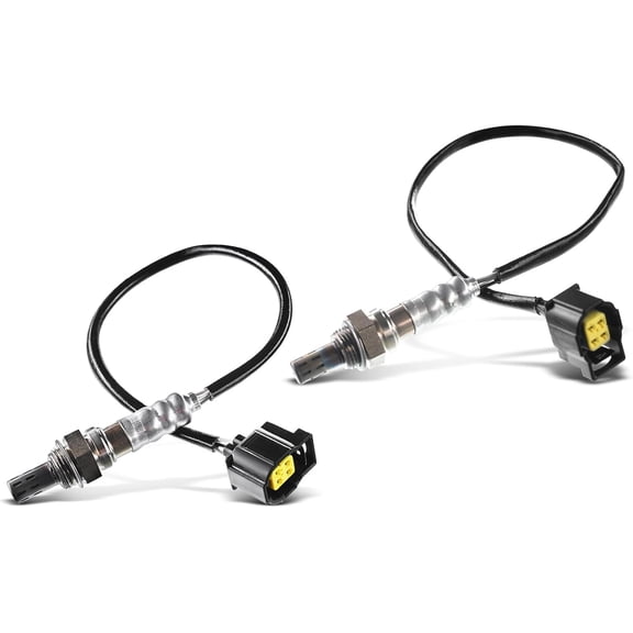 A-Premium O2 Oxygen Sensor Compatible with Jeep, Chrysler & Dodge Vehicles - Wrangler 2004-2006, Liberty 2004, Sebring 2004-2006, PT Cruiser 2004-2010, Caravan 2004-2007, Stratus, 2.4L 4.0L, 2-PC Set