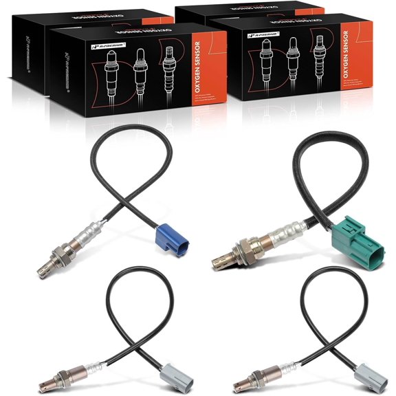 A-Premium O2 Oxygen Sensor Compatible with Nissan Frontier Pathfinder Xterra 2011-2012 & Suzuki Equator 2010/2012, 4.0L, Upstream and Downstream, 4-PC Set, Replace# 226A0EA200