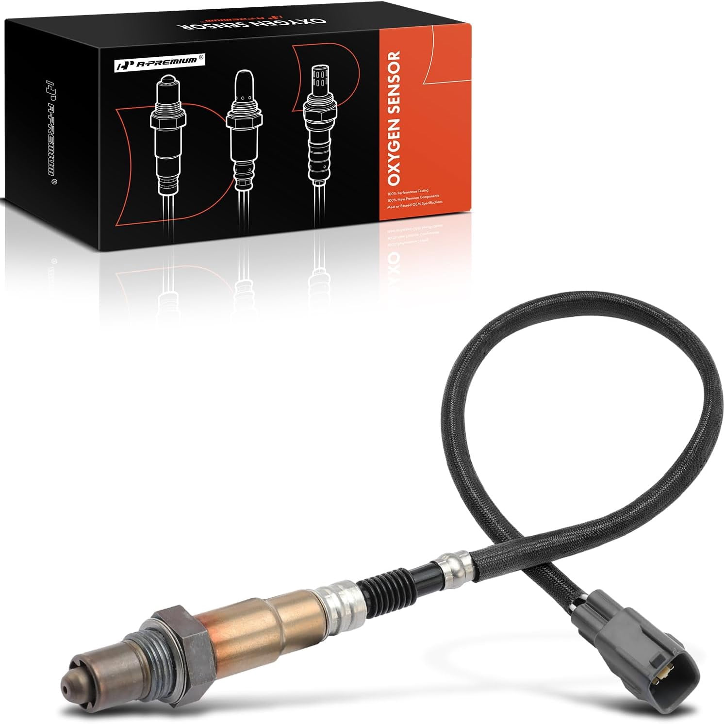 A-Premium O2 Oxygen Sensor Compatible with Toyota Corolla 2003-2004, Tacoma 2016-2023, Tacoma SR SR5 2016, Matrix 2003-2006 & Pontiac Vibe 2003-2006, Replace# 8646513030