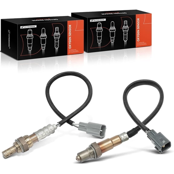 A-Premium O2 Oxygen Sensor Compatible with Toyota Land Cruiser 2008-2011/2013-2014, 4Runner 2003-2004/2010-2012, Fj Cruiser 2010-2012 & Lexus GX460, GX470, LX570, Upstream and Downstream, 2-PC Set