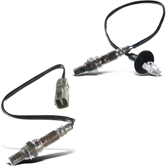 A-Premium O2 Oxygen Sensor Compatible with Toyota Sienna 2004-2006 V6 3.3L 3MZFE, Sienna 2007-2010 V6 3.5L 2GRFE, Downstream Front and Rear, 2-PC Set, Replace# 89465-68050, 89465-0E020