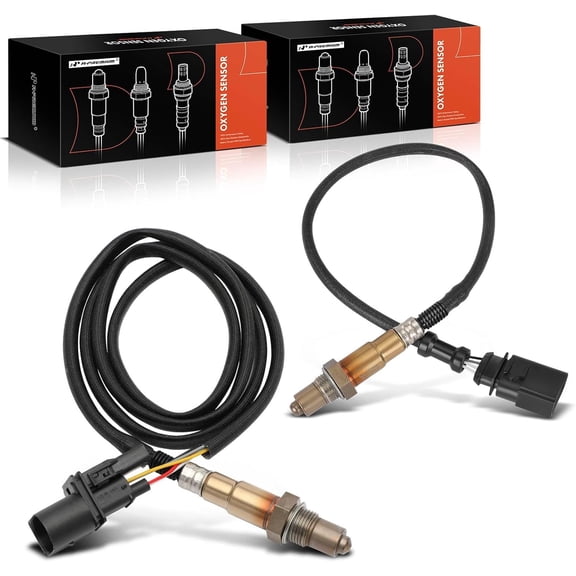 A-Premium O2 Oxygen Sensor Compatible with Volkswagen Jetta Beetle 2001-2005, Golf 2001-2006, Upstream & Downstream, 2-PC Set, Replace# 06A906262BC, 94860612802