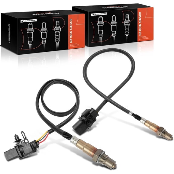 A-Premium O2 Oxygen Sensor Compatible with Volkswagen Jetta Golf 2010-2014, Passat 2012-2018, Beetle 2013-2014 & Audi A3 2011-2013, TT Quattro 2008-2009, 2.0L 3.2L 3.6L, 2-PC Set