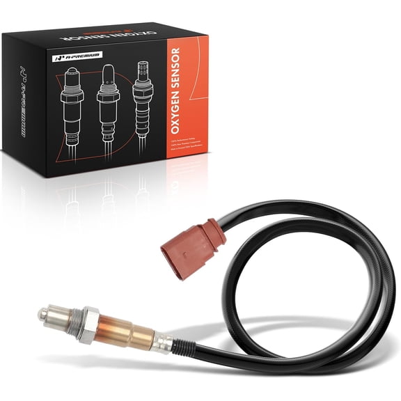 A-Premium O2 Oxygen Sensor Compatible with Volkswagen, Mercedes-Benz & Audi Vehicles - Jetta, Passat, Golf R, Tiguan, Beetle, Atlas, GTI, E53 AMG, CLS450, CLS53 AMG, AMG GT, A3, A8, TT Quattro & More