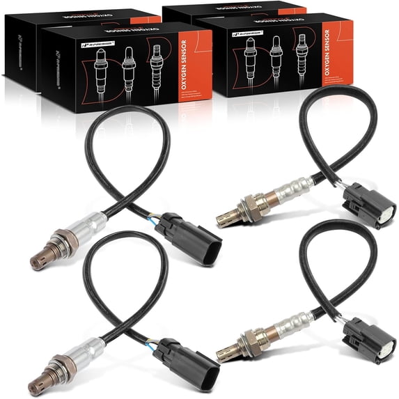A-Premium O2 Oxygen Sensor Compatible with Ford Explorer 2011, Edge 2011 & Lincoln MKX 2011, 3.5L 3.7L, 4-PC Set, Replace# 9E5Z9F472D