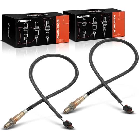 A-Premium O2 Oxygen Sensor Compatible with Ford Mustang 2018 2019 2020 2021 2022, 5.0L, Downstream Left and Right, 2-PC Set