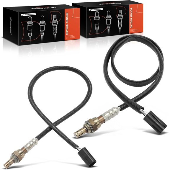 A-Premium O2 Oxygen Sensor Compatible with Mazda 6 GG/GY 2003-2008 V6 3.0L, Upstream Front and Rear, 2-PC Set, Replace# 0K32B18861