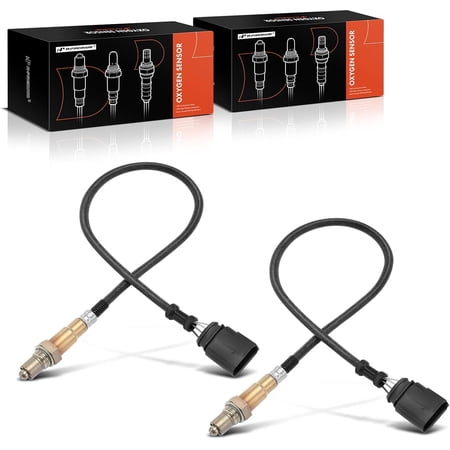 A-Premium O2 Oxygen Sensor Compatible with Porsche Cayenne 2003-2006 Audi A4 A6 TT Quattro Volkswagen Passat Phaeton Touareg 2-PC Set