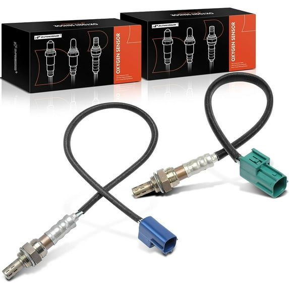 A-Premium O2 Oxygen Sensor Replacement for Frontier Pathfinder Xterra 05-12 NV1500 NV2500 NV3500 12-14 Suzuki Equator 09-12 4.0L Downstream 2-PC Set Fits select: 2005-2012 NISSAN FRONTIER