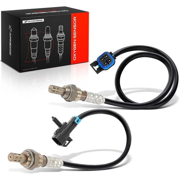 A-Premium Upstream and Downstream O2 Oxygen Sensor | Compatible with Isuzu Ascender 03 & Oldsmobile Bravada 02-03 & Chevrolet Trailblazer 02-03, Trailblazer & GMC Envoy, 2-Pack