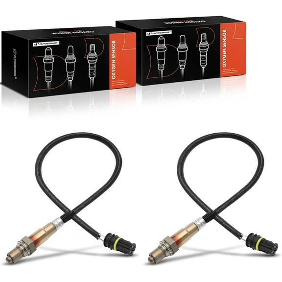A-Premium O2 Oxygen Sensor Replacement for Mercedes-Benz C240 C320 CLK320 CLK500 E320 E500 ML500 R500 SL55 AMG BMW M5 M6 Downstream 2-PC Set Fits select: 2006 MERCEDES-BENZ CLS