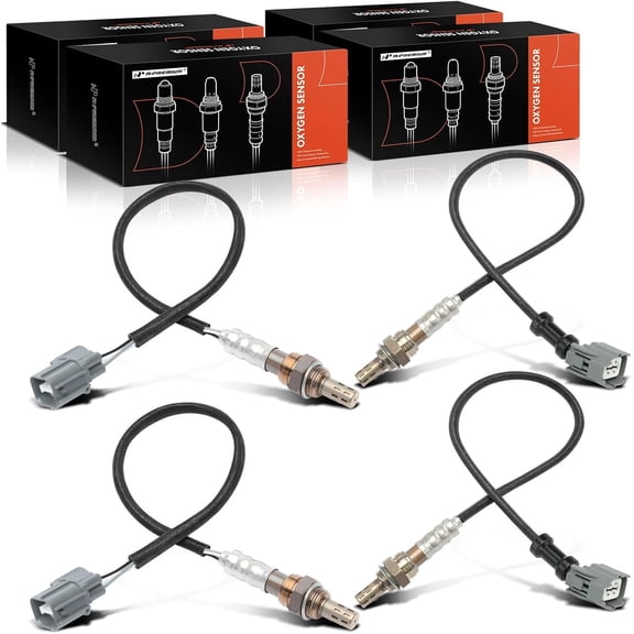A-Premium O2 Oxygen Sensor Replacement for Acura CL 2001-2003 TL 2002-2003 Honda Odyssey 2002-2004 Upstream and Downstream 4-PC Set