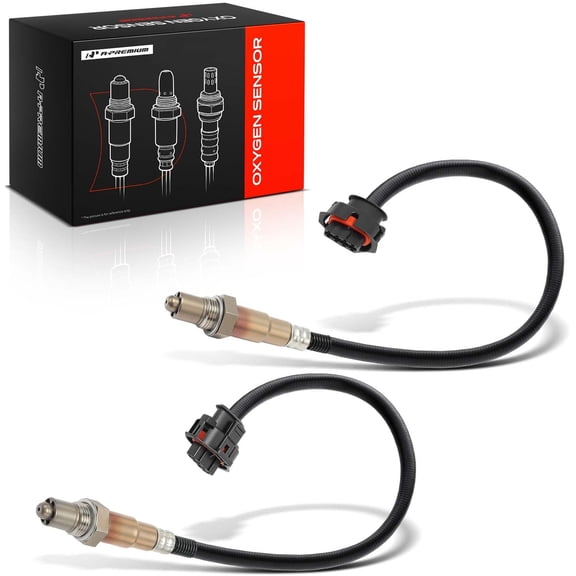 A-Premium O2 Oxygen Sensor Compatible with Chevrolet Cruze 2011-2015, Cruze Limited 2016, Sonic 2012-2018 & Saab 9-5 2010-2011, Upstream and Downstream, 2-PC Set, Replace# 55572215