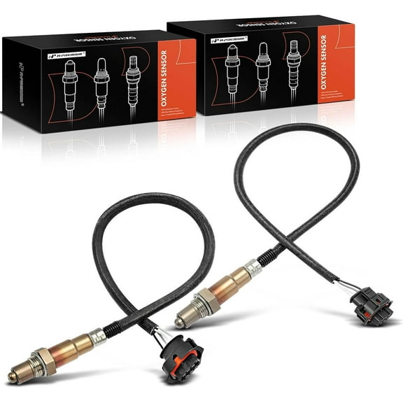 A-Premium O2 Oxygen Sensor Replacement for Chevrolet Curze LS Submodel Only 2011-2014 Sonic 12-14 Saab 9-5 10-11 Upstream and Downstream 2-PC Set