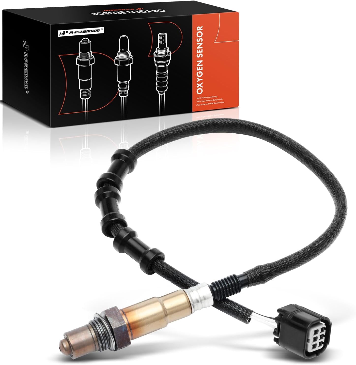 Wolfwo Oem 2pcs Oxygen O2 Sensor Upstream & Downstream for 2007-2011