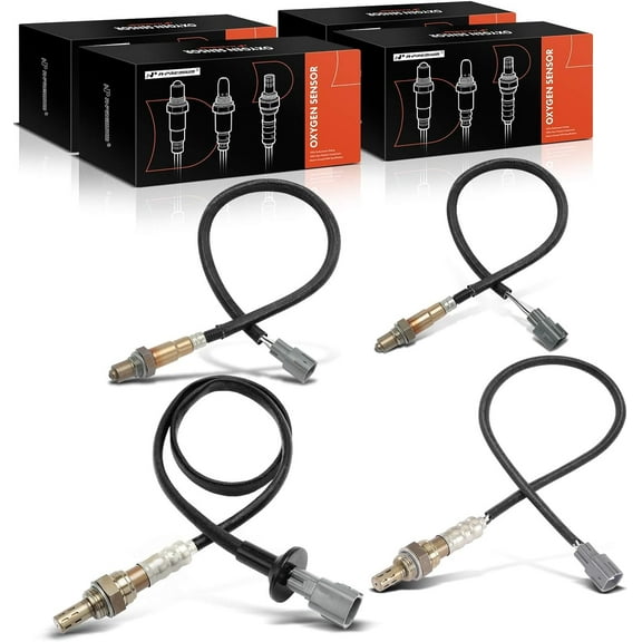 A-Premium O2 Oxygen Sensor Replacement for Lexus GS300 2000-2005 I6 3.0L Cyl 1-3 4-6 Upstream and Downstream 4-PC Set