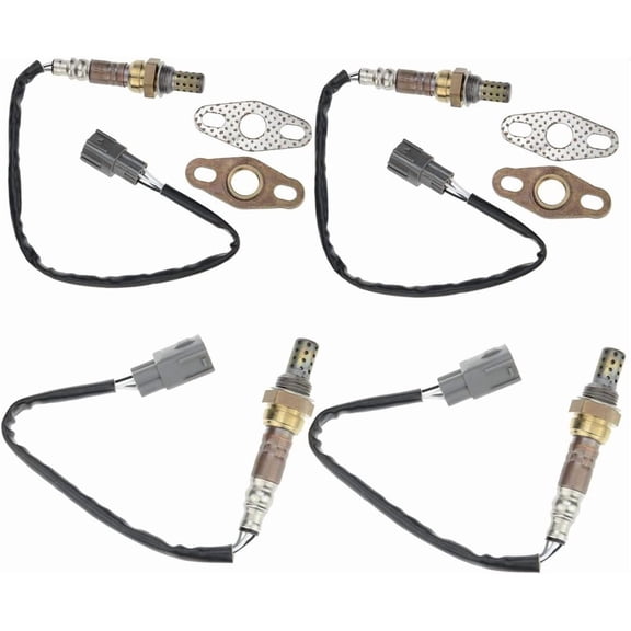 A-Premium O2 Oxygen Sensor Replacement for Lexus LX470 1998-2005 Toyota Sequoia 2001-2004 Tundra 2000-2004 V8 4.7L Upstream and Downstream 4-PC Set