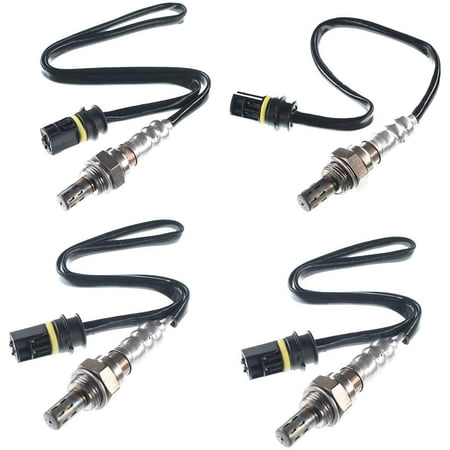 A-Premium O2 Oxygen Sensor Replacement for Mercedes-Benz S420 1996-1999 CL500 1998-1999 Upstream and Downstream 4-PC Set