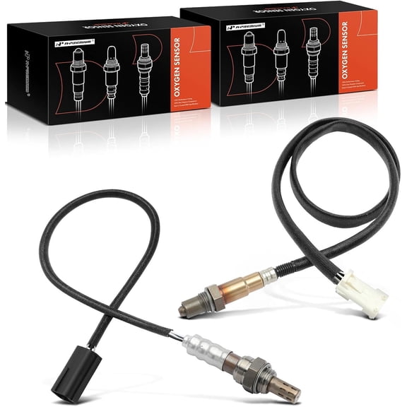 A-Premium O2 Oxygen Sensor Replacement for Saab 9-3 2004-2011 9-3X 2010-2011 I4 2.0L Turbo Upstream and Downstream 2-PC Set