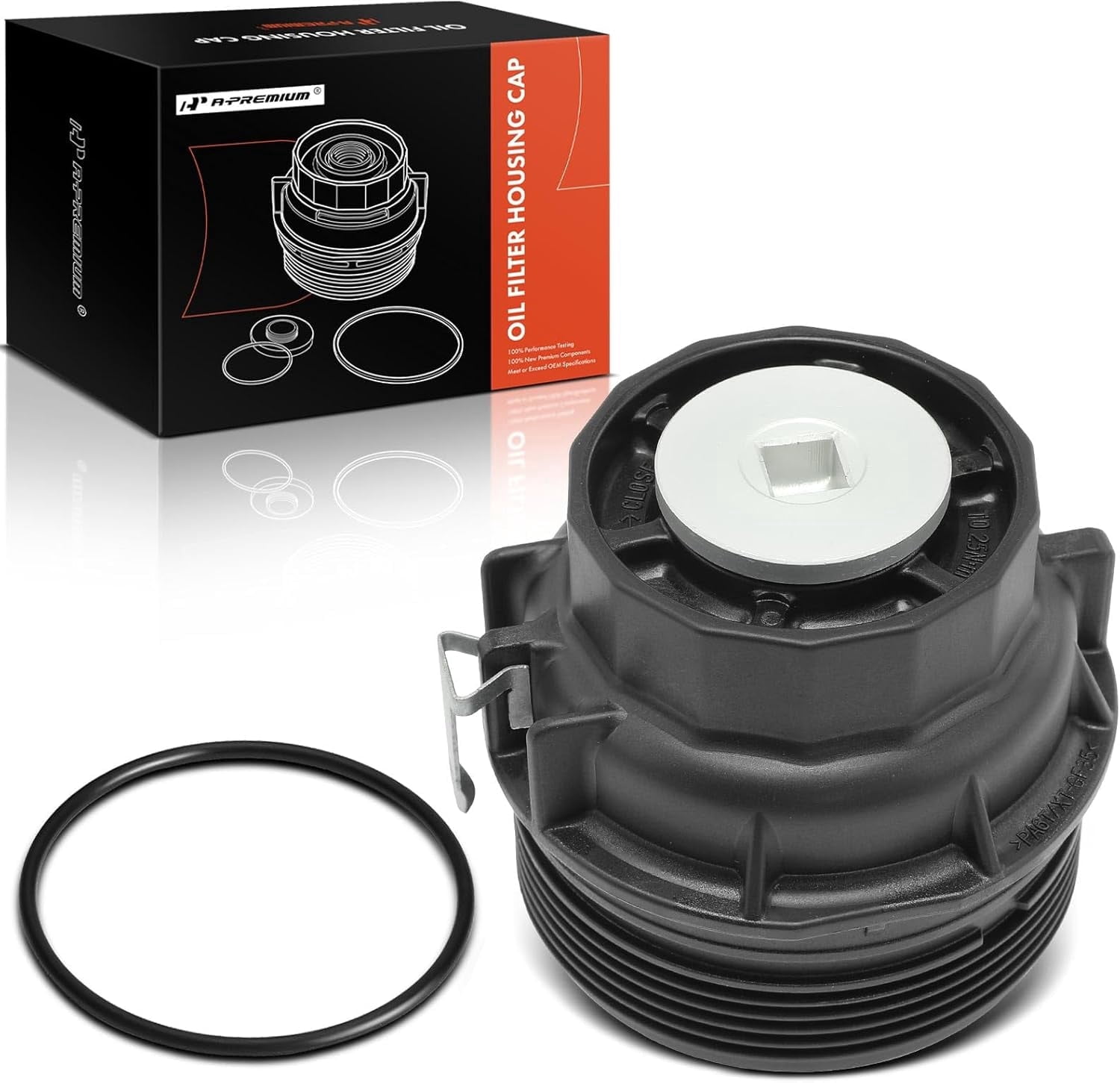 A-Premium Oil Filter Housing Cap Compatible with Lexus GS460 LS460 LS500 LS600h Toyota 4Runner FJ Cruiser Tundra Fits select: 2016 TOYOTA 4RUNNER SR5/LIMITED/SR5 PREMIUM
