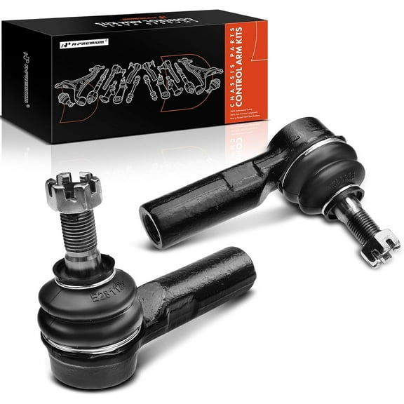 A-Premium Outer Tie Rod Ends Compatible with Toyota Camry RAV4 Corolla Celica Echo Tercel Chevrolet Prizm Nova Lexus ES250 Scion xA xB Geo 2-PC Set Fits select: 2001-2002 TOYOTA COROLLA CE/LE/S