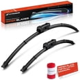 thumbnail image 1 of A-Premium Pack of 2 Windshield Wiper Blades with Wear Indicator & Towel - Compatible with Audi Q4 E-tron 2022-2024 & Volkswagen ID.4 2021-2024 - 26" and 18", TLPN Connector, Left and Right, 1 of 6