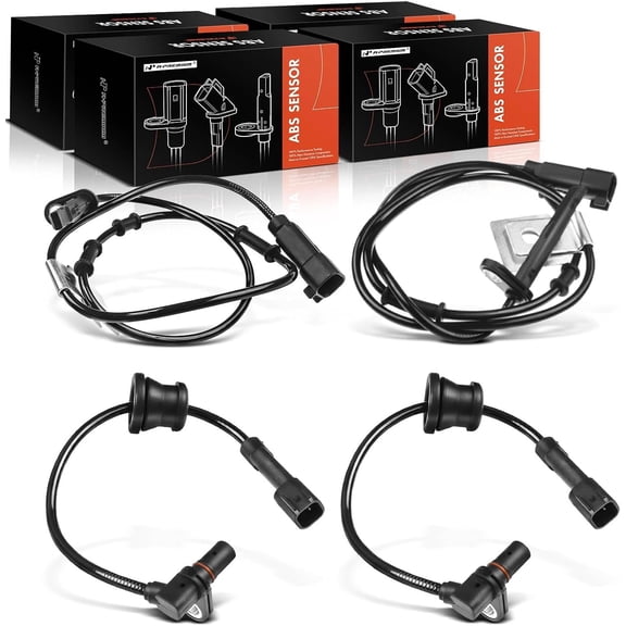 A-Premium Pack of 4 Front and Rear ABS Wheel Speed Sensor for Chevrolet Equinox & GMC Terrain 2010-2017 - Front and Rear Driver & Passenger Side