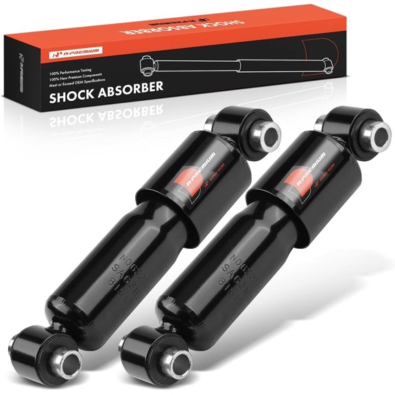 A-Premium Pair (2) Cab Shock Absorbers Compatible with Volvo VNL 2000-2020, VAH 2011-2018, VHD 2001-2009, VNM 2000-2017, VNX 2014-2017, VN 2004, Driver and Passenger Side
